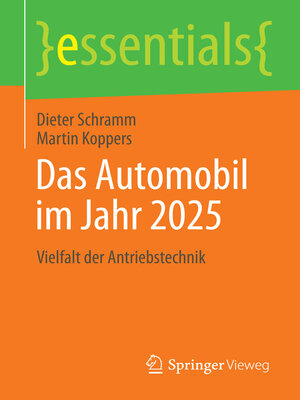 cover image of Das Automobil im Jahr 2025